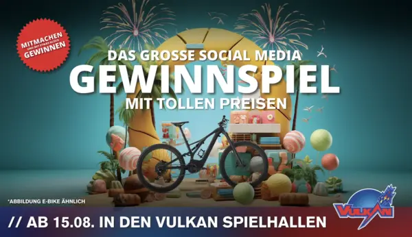 Vulkan Gewinnspiel
